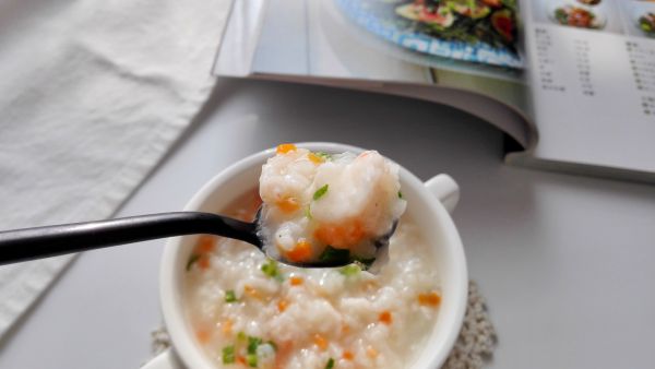 磷虾仁胡萝卜绵粥#柏翠辅食节-辅食添加#