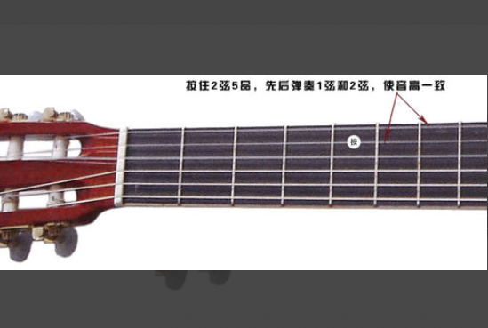 吉他怎么调音