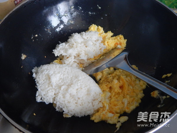 生菜西红柿焗饭