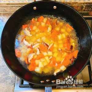 咖喱鸡肉饭的制作教程