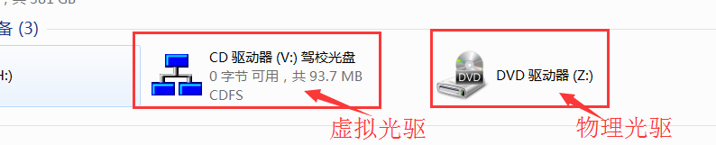 如何在电脑中打开驾校光盘内容