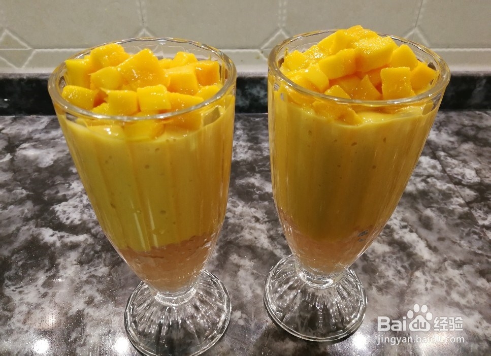 芒果西米露的做法