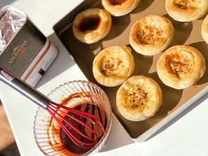 巧克力爆浆脏脏蛋挞的做法