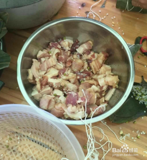 端午肉粽的做法