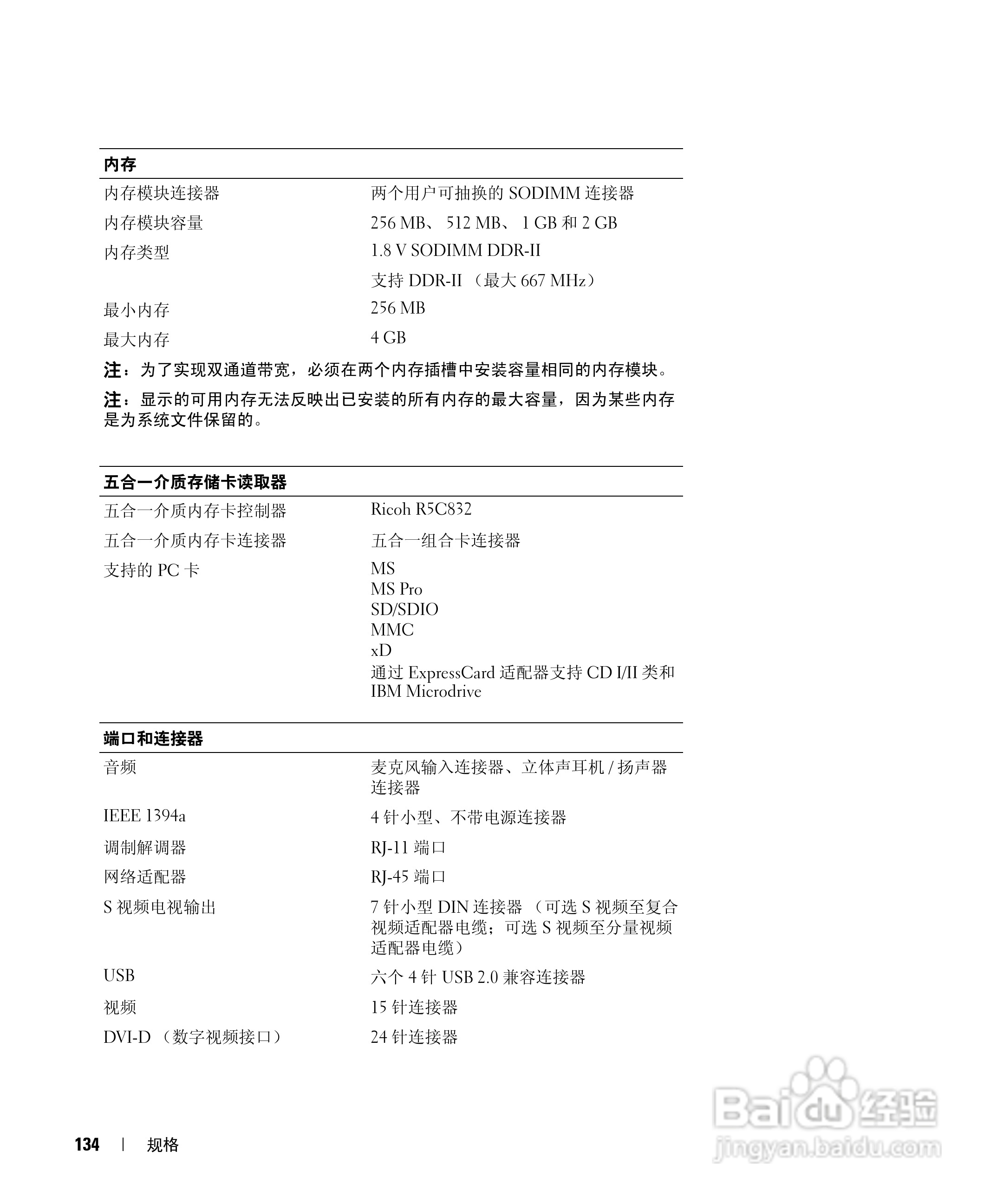 戴尔Inspiron 9400笔记本电脑使用说明书:[14]
