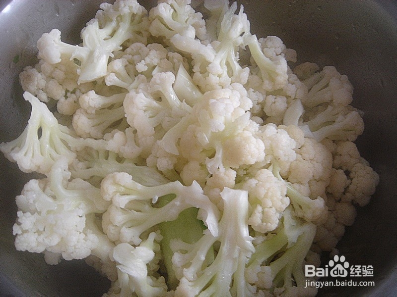 香辣干锅花菜——香辣下饭菜。