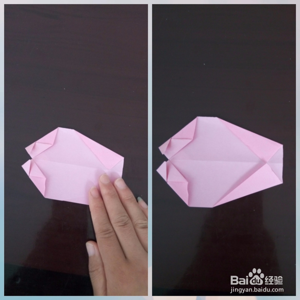 如何折叠带翅膀的爱心?