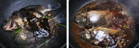 酱熬鲫鱼的做法
