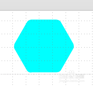 ppt繪製出圓角六邊形