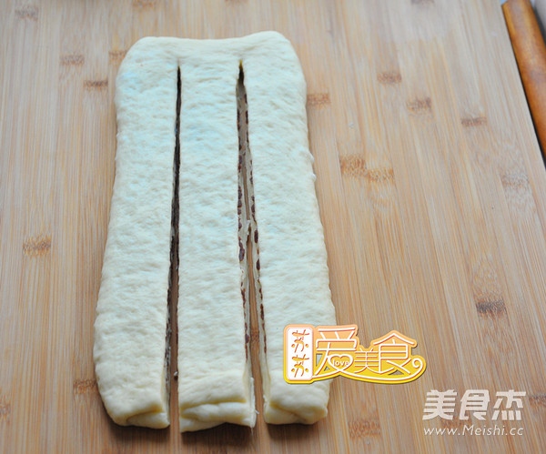 辫子豆沙包的做法