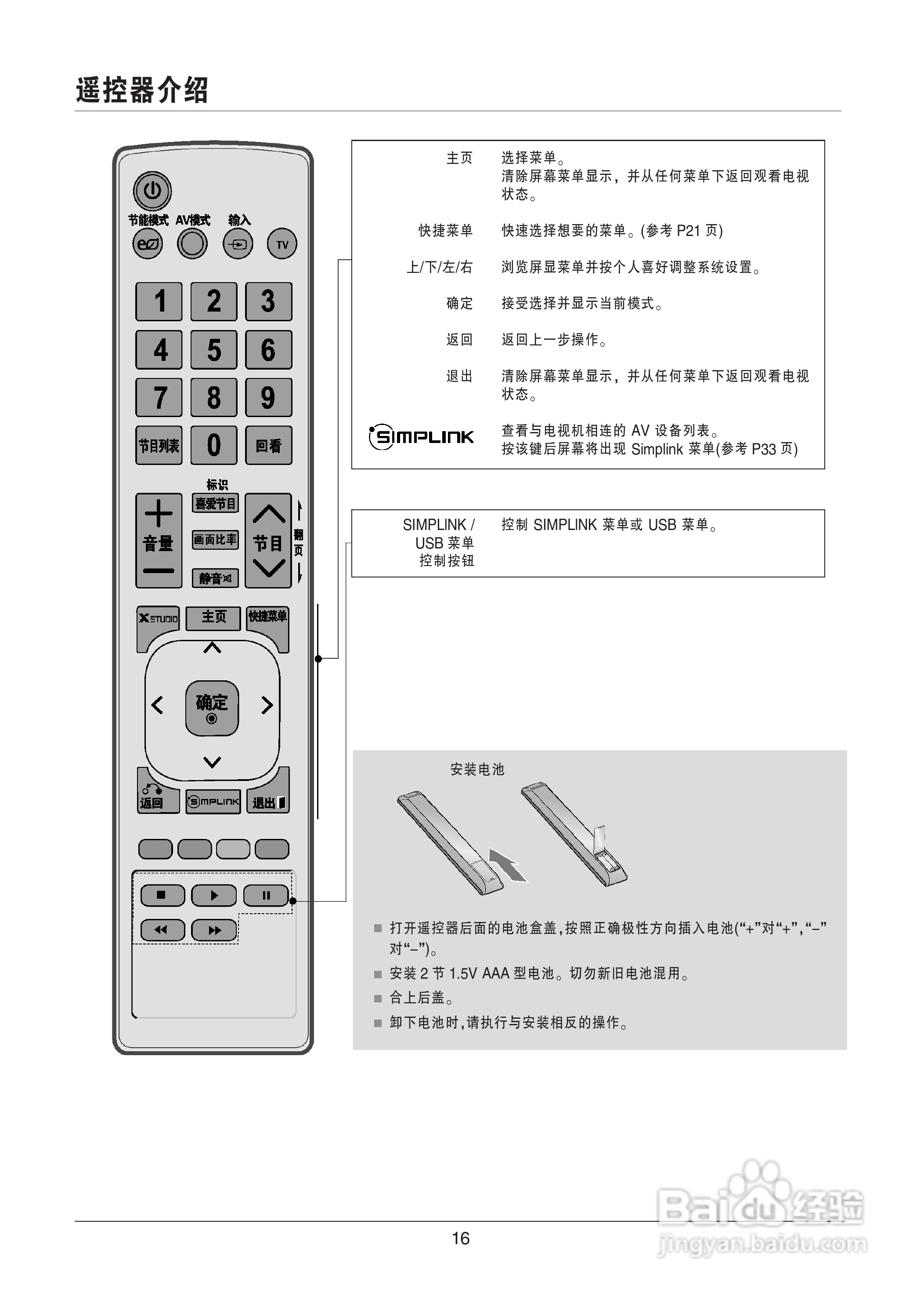 LG 47LK460-CC液晶彩电使用说明书:[2]