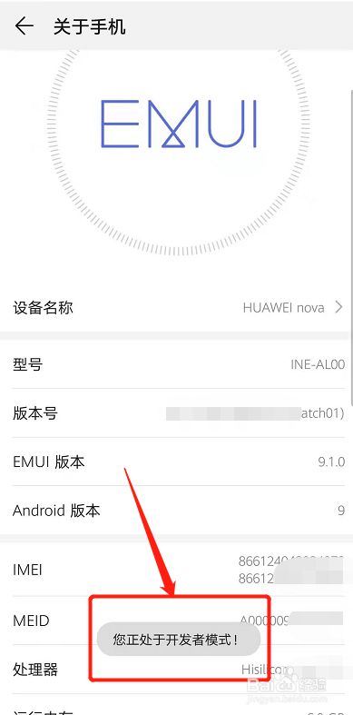 开发者选项怎么开启华为