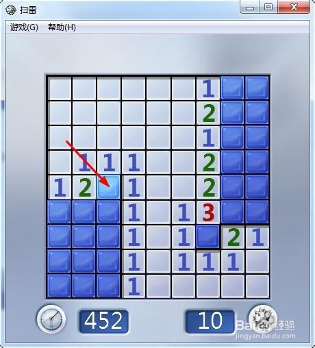 WINDows自带的扫雷怎么玩？