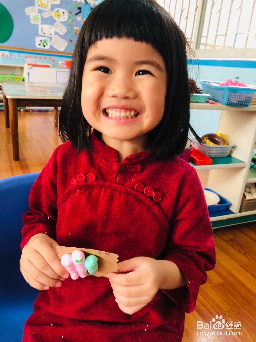 教你用粘土制作萝卜