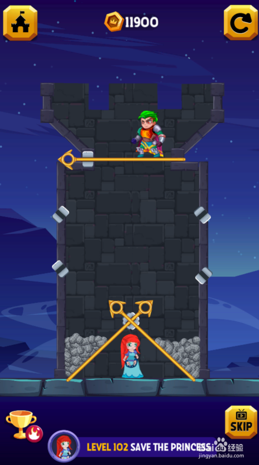 Hero Rescure 2的Level 102如何通关?