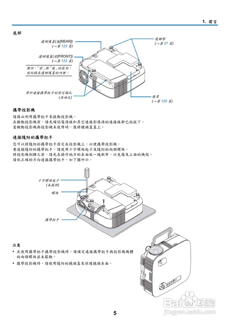 NEC NP901W型投影机用户手册:[2]