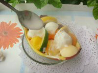 品菋时光酸奶水果捞做法