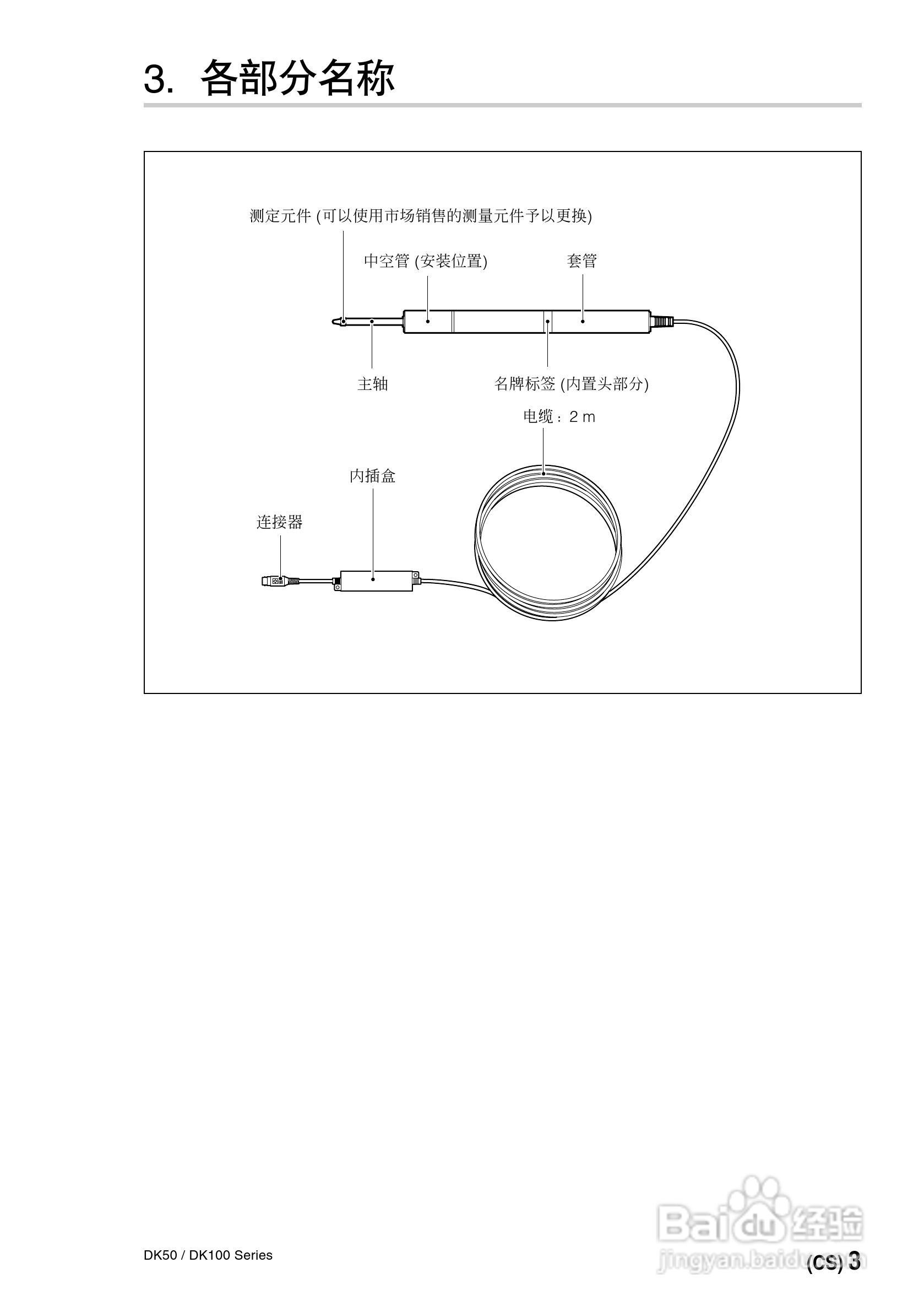 SONY DK50/DK100数字测量器说明书:[3]