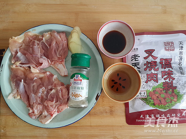 叉烧鸡腿卷的做法