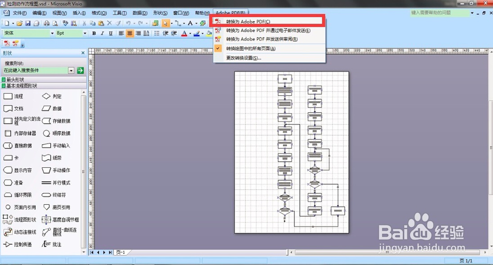 怎么把word/excel/ppt/visio转换成pdf文件