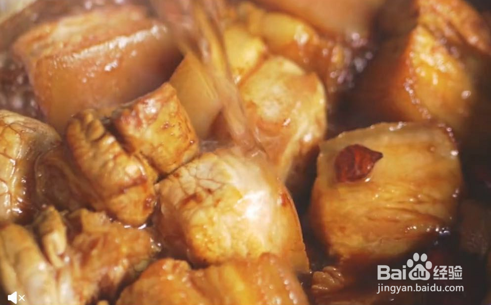 不用油做出来的低油红烧肉肥而不腻