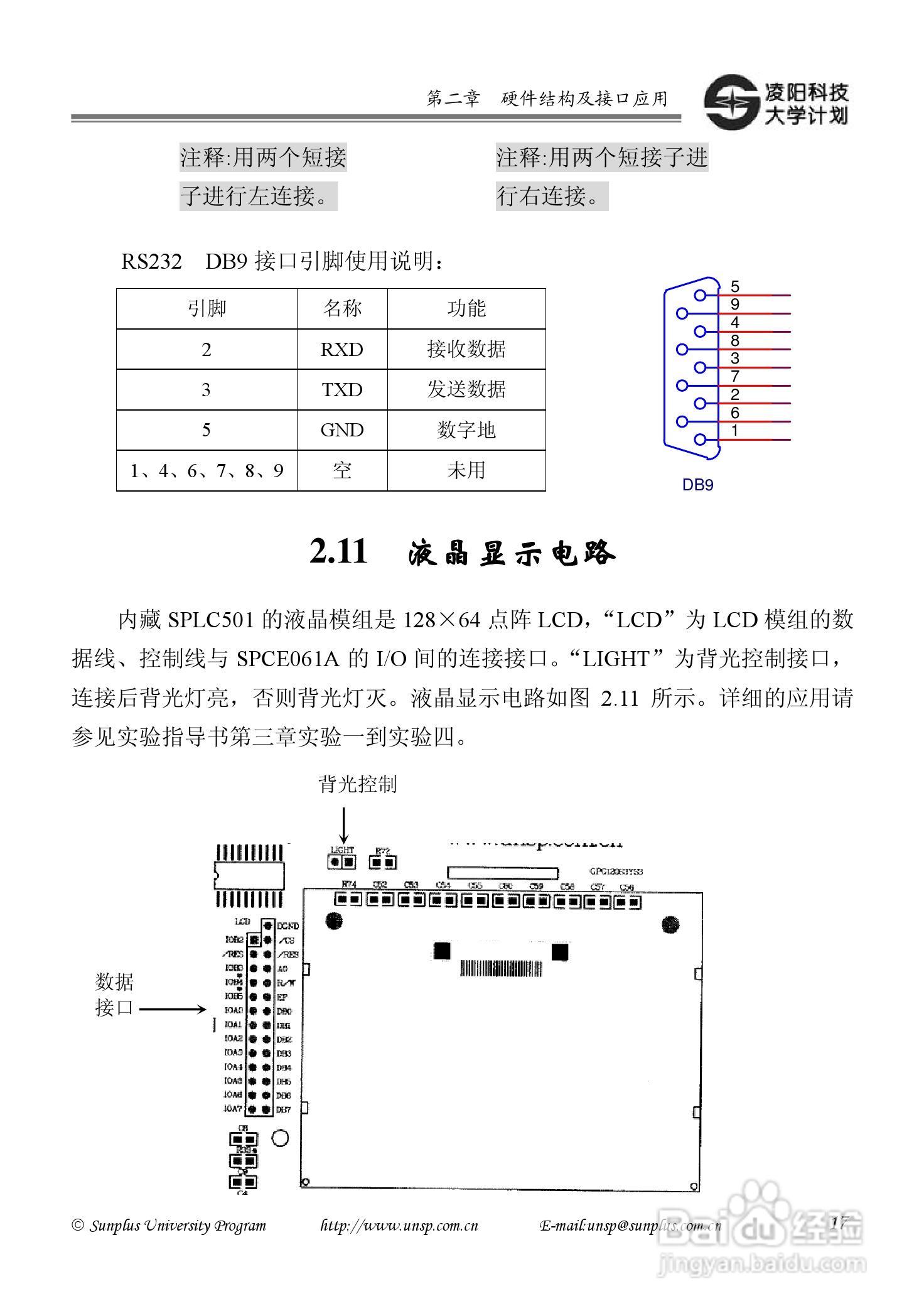 SPCE061A 实验仪 V2.0.2使用说明书:[2]