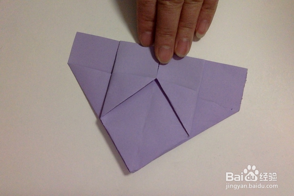 手工折纸 儿童简易折纸垃圾盒子 方盒 双耳盒