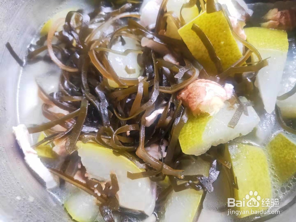 冬瓜带丝肉片汤---变小菜谱