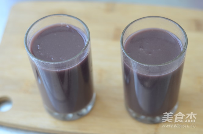 牛奶黑米米糊