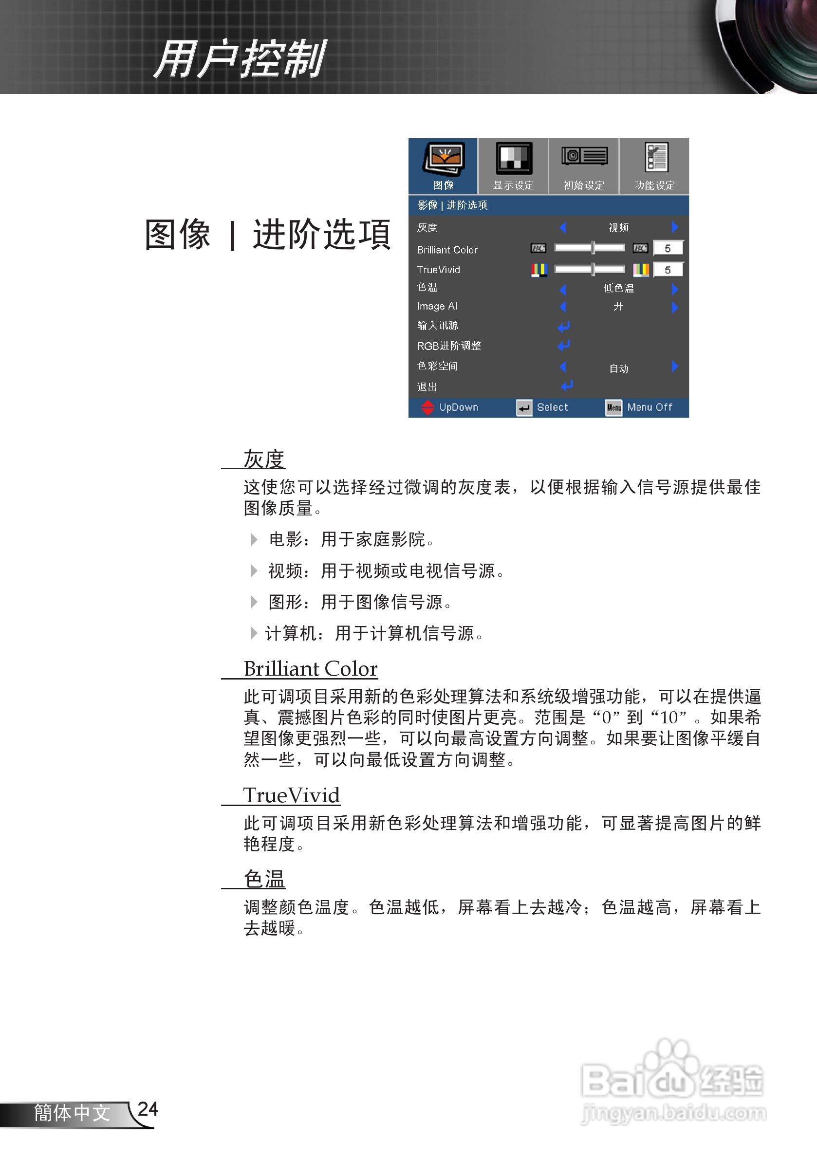 奥图码 HD75投影机说明书:[3]