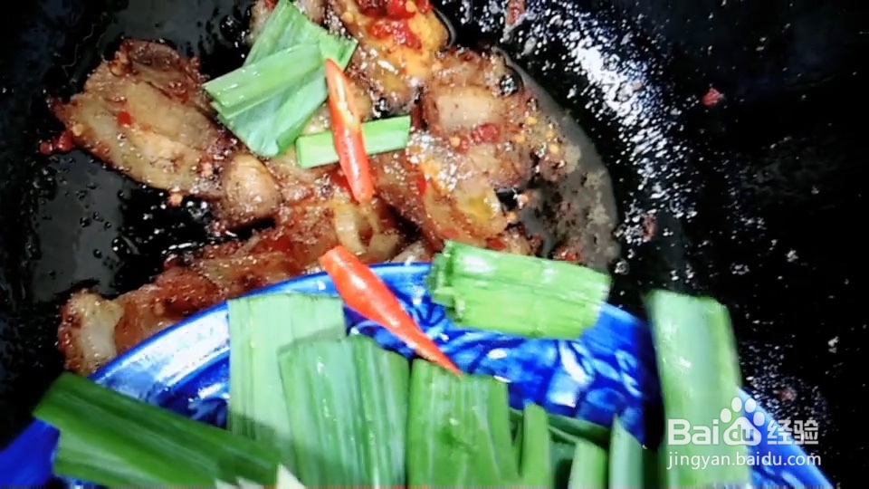 葱爆回锅肉的家常做法
