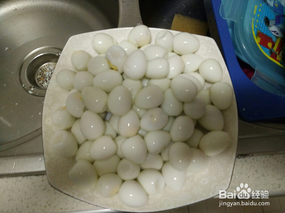 香喷喷的啤酒卤鹌鹑蛋