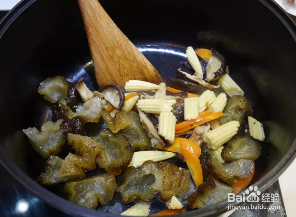 香菇烩海参(一锅到底)