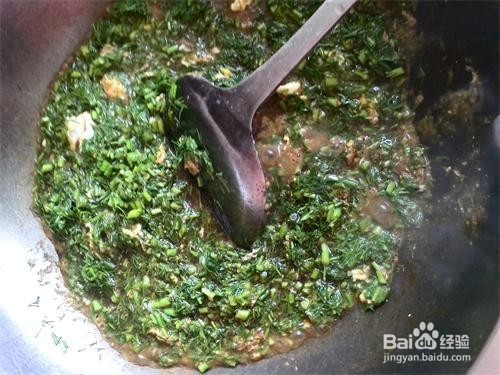 茴香打卤面超简单做法