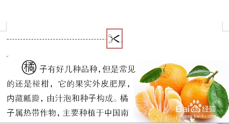 word如何创建剪切线