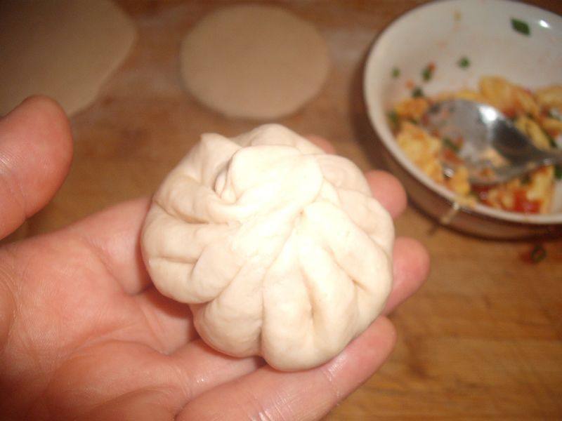 番茄炒蛋馅饼的做法，味道好极了！