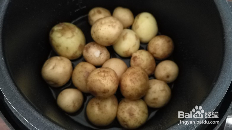香煎小土豆的制作方法
