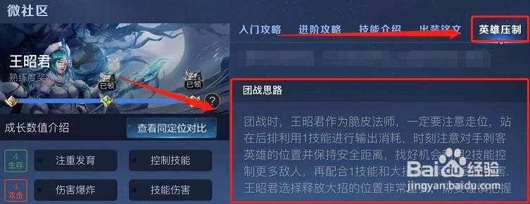 王者荣耀中王昭君在团战时要注意什么？