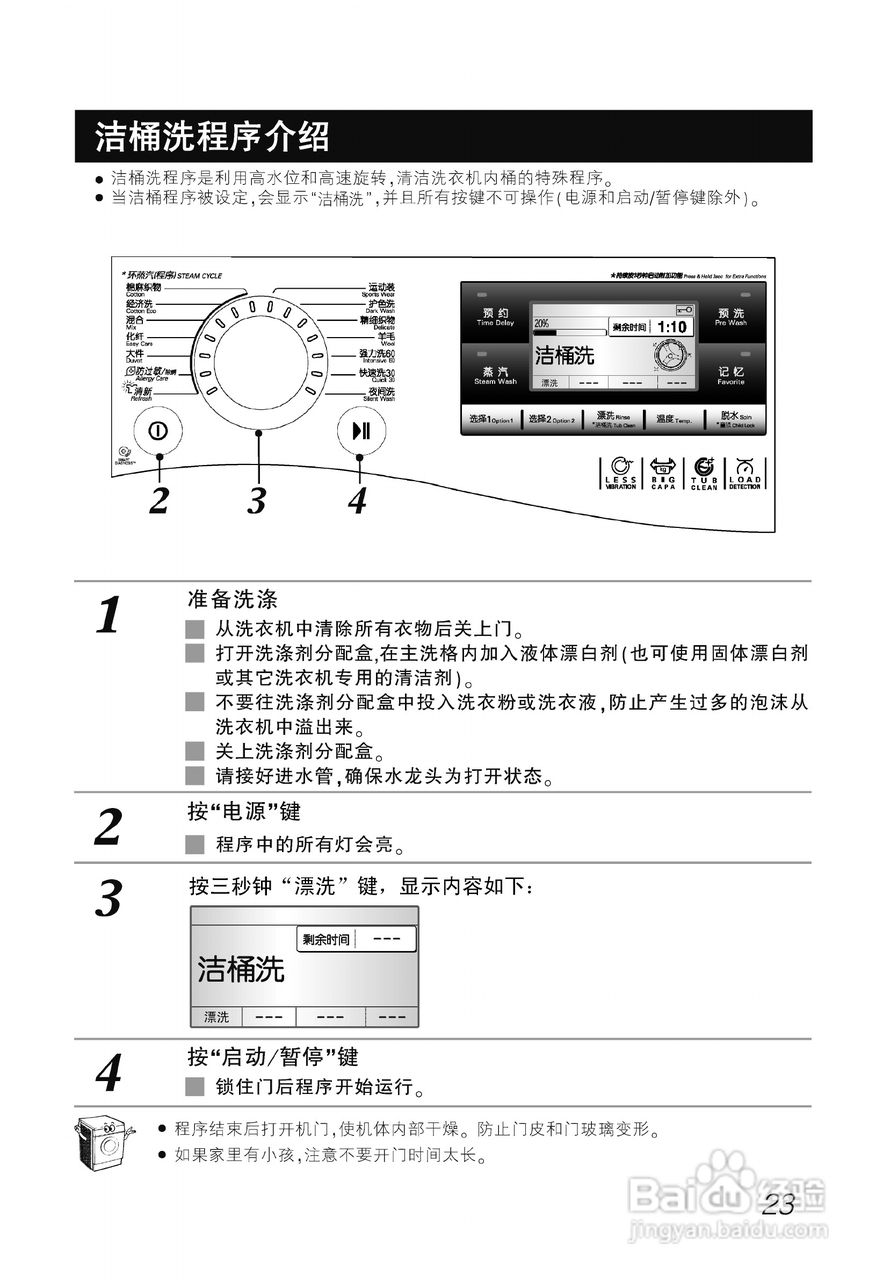 LG WD-F1495BDS洗衣机使用说明书:[3]