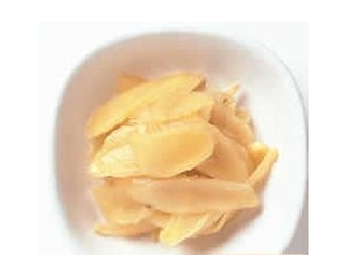 生姜片治疗胃痛的小方法