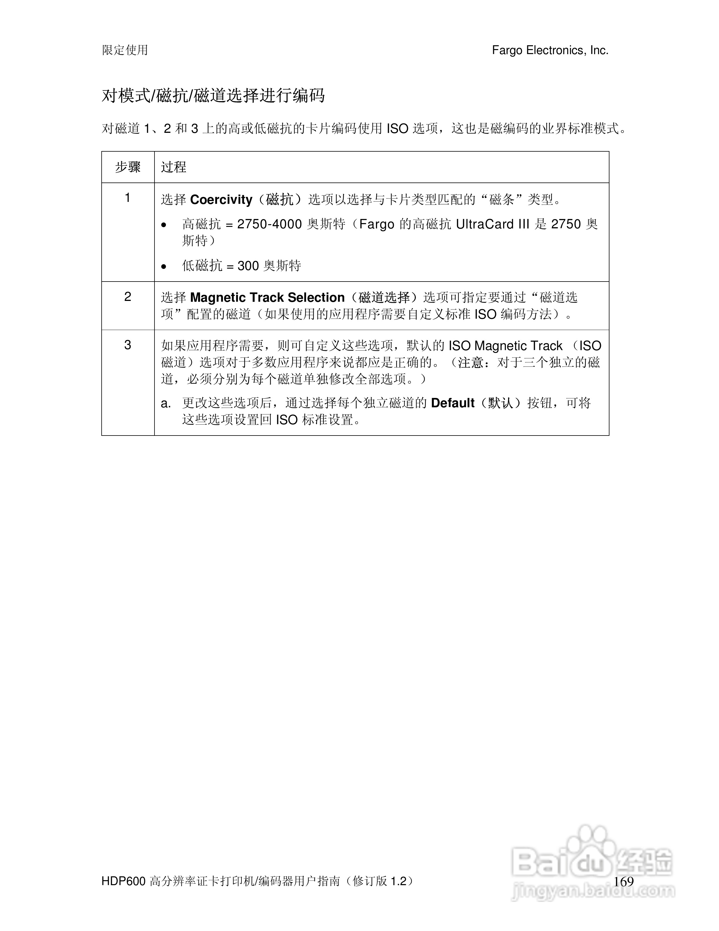 Fargo HDP600高分辨率证卡打印机用户指南:[17]