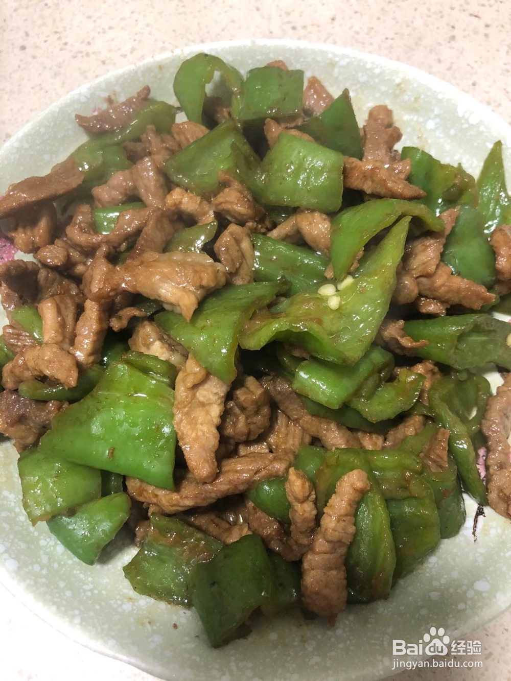 怎么做青椒炒肉丝