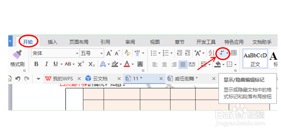 怎样删除WPS文字中多余的空白页