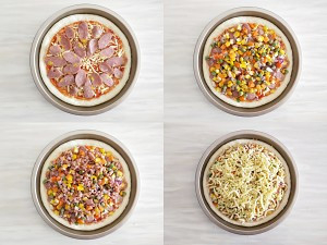 9寸家庭田园披萨