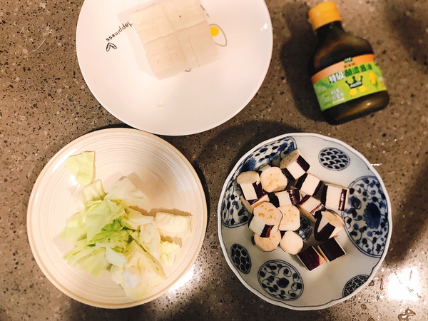 蜜汁茄子炸豆腐