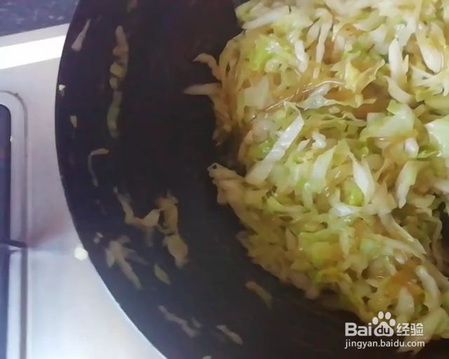 新手适合做的包菜炒粉