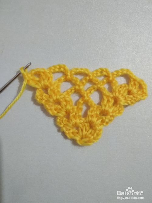 披肩钩针教程