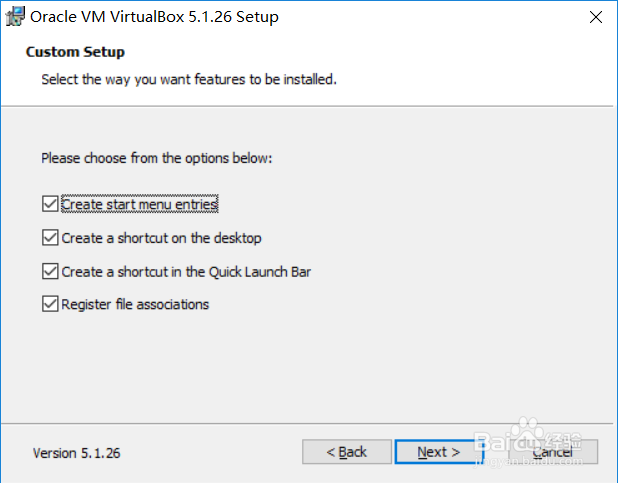 Windows 10系统安装oracle之VM_VirtualBox