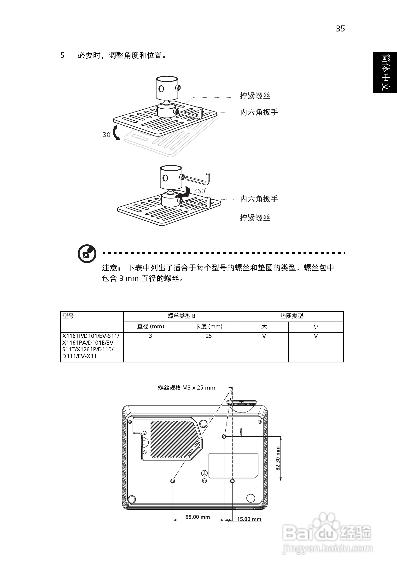 Acer X1161PA投影机使用说明书:[5]