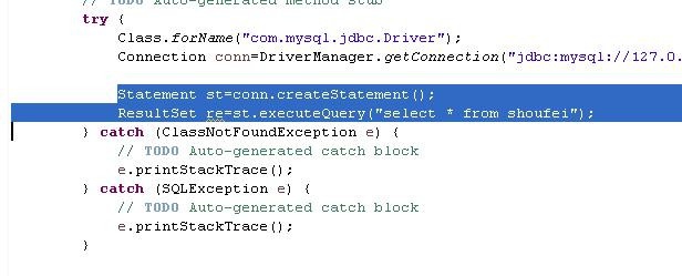 java-sql:查询表中的数据